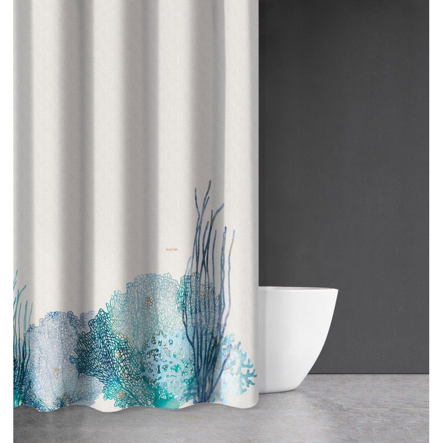 Κουρτίνα Μπάνιου Seawater Des 620 180X200 Saint Clair