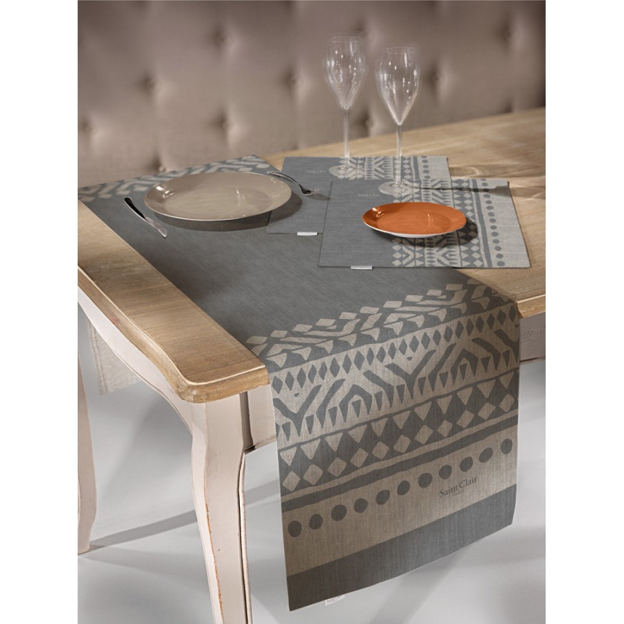 Runner 2038 Stone 40X160 Saint Clair Runner 2038 Stone 40X160 Saint Clair