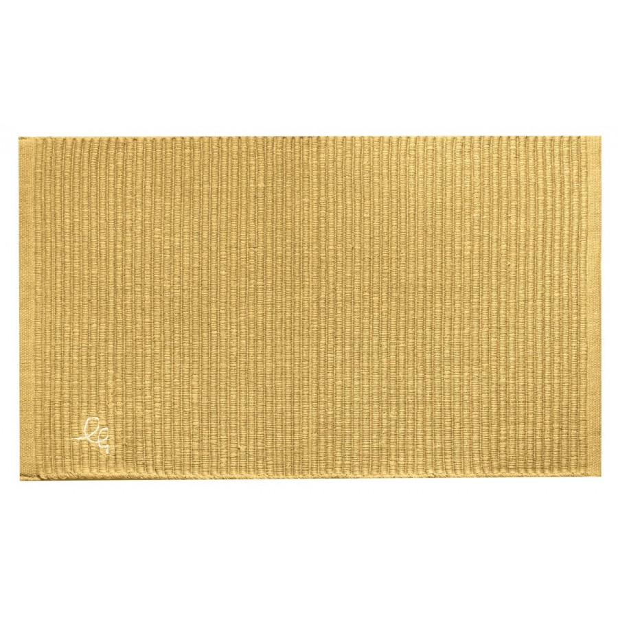 Μονόχρωμο Βαμβακερό Πατάκι Sdim Formula Yellow 55X140