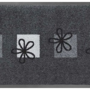Πατάκι Εισόδου Emotion XS 527 Flowers Grey Sdim 40X80