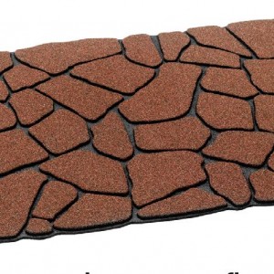 Πατάκι Εισόδου Sdim Ecomat 012 Brown Cleanscrape Flagstone 40X75