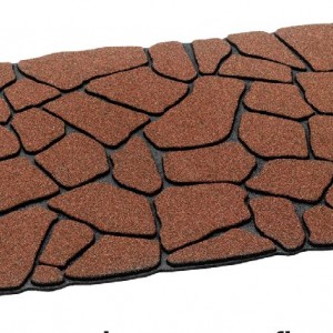 Πατάκι Εισόδου Sdim Ecomat 012 Brown Cleanscrape Flagstone 40X75