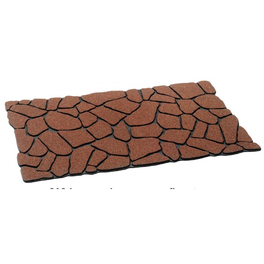 Πατάκι Εισόδου Sdim Ecomat 012 Brown Cleanscrape Flagstone 40X75