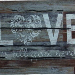 Πατάκι Εισόδου Sdim Ecomat 835 Love Is All You Need 40X75