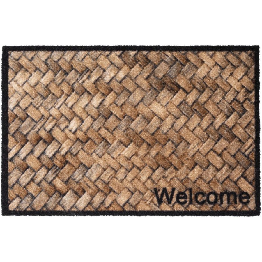 Πατάκι Εισόδου Sdim Prestige 034 Welcome wicker 50X75