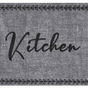 Πατάκι κουζίνας Cook & Wash 495 Floreale Kitchen Grey Sdim 50X150