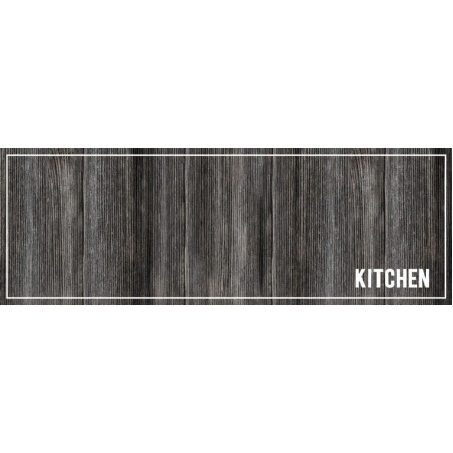 Πατάκι κουζίνας Cook & Wash 707 Kitchen Wood Anthracite Sdim 50X150