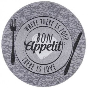 Πατάκι κουζίνας Cook & Wash Bon Appetit Love 455 Sdim Φ67