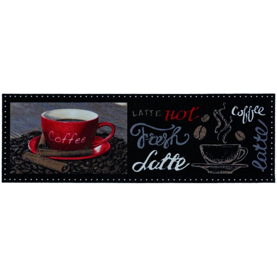 Πατάκι Κουζίνας Sdim Cοοκ & Wash 315 Coffee Latte 50X150