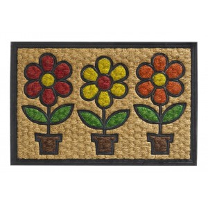 Sdim Πατάκι Εισόδου Boucara Decor 092 Flowers Pots 40X60