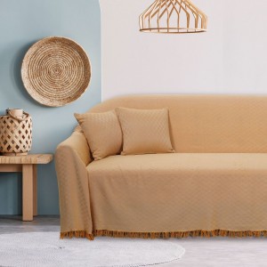0221 Ριχτάρι Τριθέσιου Καναπέ 180X300 Ώχρα Das Home