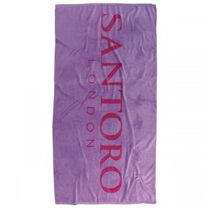 5857 Πετσέτα Θαλάσσης Santoro 100X170 Ροζ Das Home