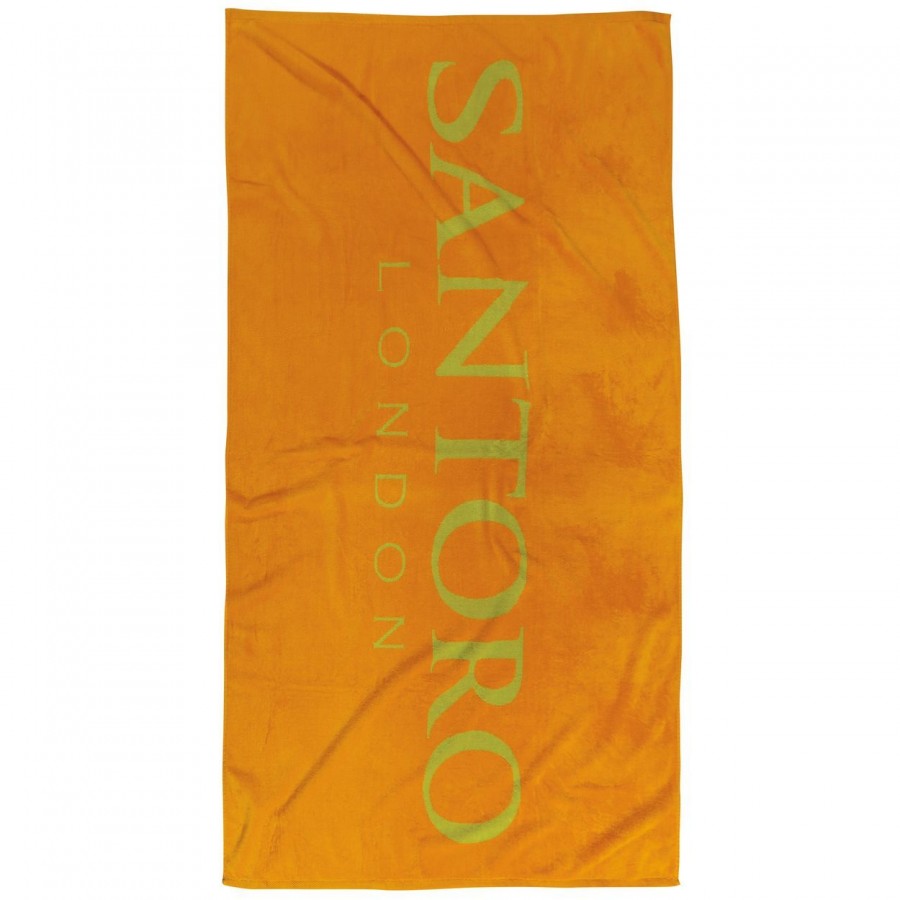 5858 Πετσέτα Θαλάσσης Santoro 100X170 Πορτοκαλί Das Home