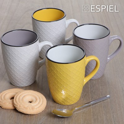 COOKIE DELIGHT ΚΟΥΠΑ JUMBO ΓΚΡΙ-ΚΡΕΜ ΜΕ ΜΑΥΡΟ ΣΤΟΜΙΟ 560CC 8,2Χ10ΕΚ