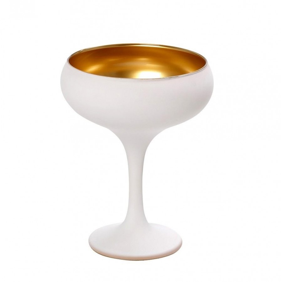 MAYA WHITE GOLD ΠΟΤΗΡΙ ΣΑΜΠ. COUPE ΛΕΥΚΟ-ΧΡΥΣΟ ΜΑΤ 270CC 9,5Χ13,2ΕΚ