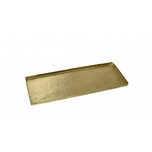 Pandora Gold Πλατώ Αλουμινένιο Ορθογώνιο Step "Σφυρήλατο" 31X14Ek Espiel