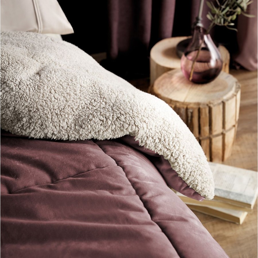 Κουβερτοπάπλωμα Μονό Teddy 407/20 160X220 Purple Pink Gofis Home Κουβερτοπάπλωμα Μονό Teddy 407/20 160X220 Purple Pink Gofis Home