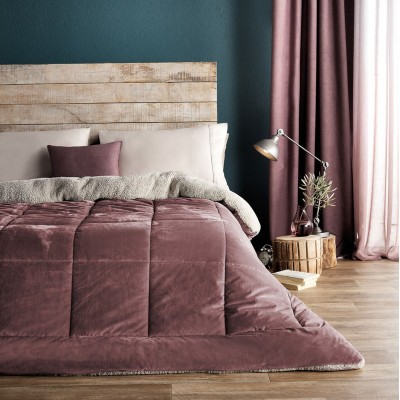Κουβερτοπάπλωμα Μονό Teddy 407/20 160X220 Purple Pink Gofis Home Κουβερτοπάπλωμα Μονό Teddy 407/20 160X220 Purple Pink Gofis Home