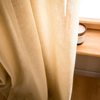 Κουρτίνα Με Τρέσα Combe 502/04 140X280 Gold Beige Gofis Home