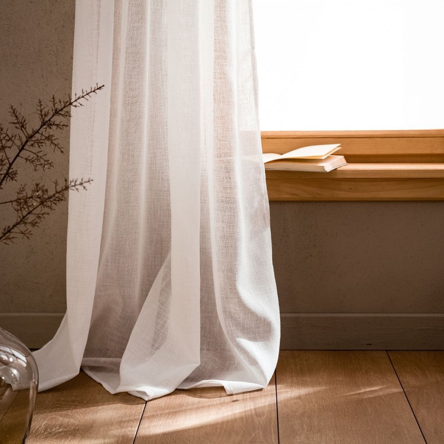 Κουρτίνα Με Τρέσα Combe 502/05 140X280 Off White Gofis Home Κουρτίνα Με Τρέσα Combe 502/05 140X280 Off White Gofis Home