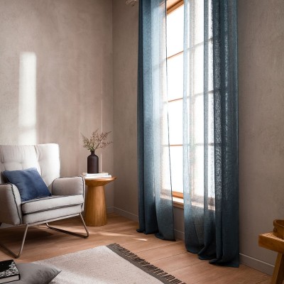 Κουρτίνα Με Τρέσα Combe 502/18 200X275 Πετρόλ Gofis Home Κουρτίνα Με Τρέσα Combe 502/18 200X275 Πετρόλ Gofis Home