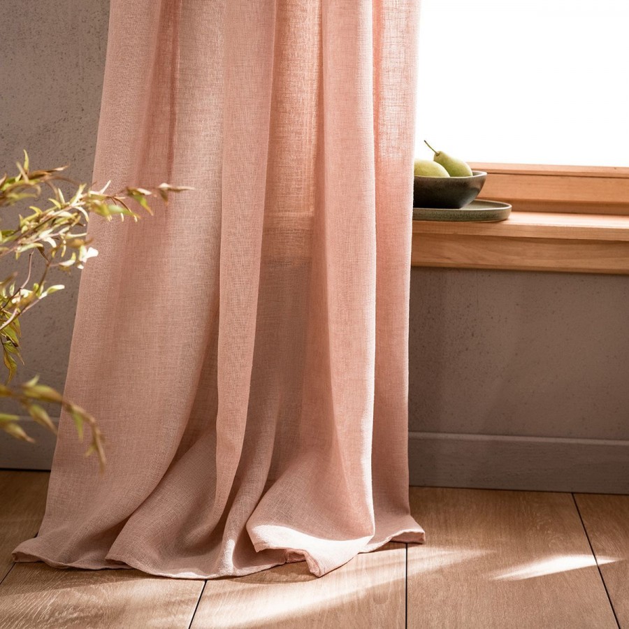 Κουρτίνα Με Τρέσα Combe 502/31 140X280 Σομόν Gofis Home Κουρτίνα Με Τρέσα Combe 502/31 140X280 Σομόν Gofis Home