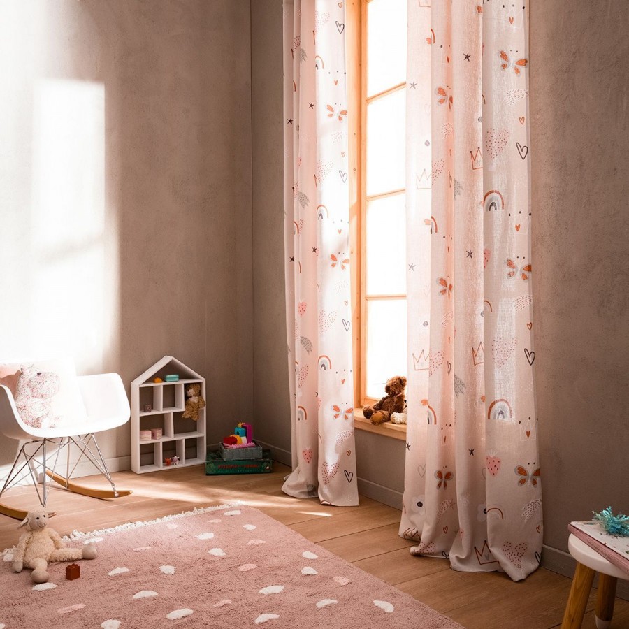 Κουρτίνα Με Τρέσα Sugar 298/12 140X280 Κεραμιδί Gofis Home Κουρτίνα Με Τρέσα Sugar 298/12 140X280 Κεραμιδί Gofis Home