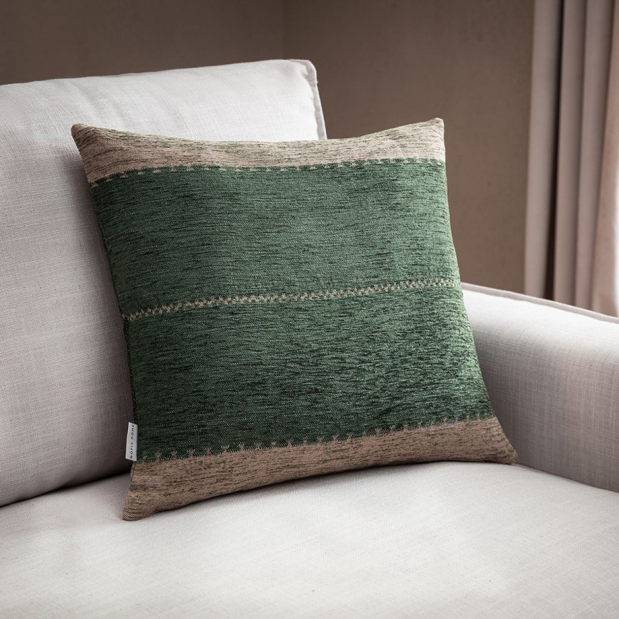 Μαξιλαροθήκη Highlands 863/30 50X50 Pine Green Gofis Home