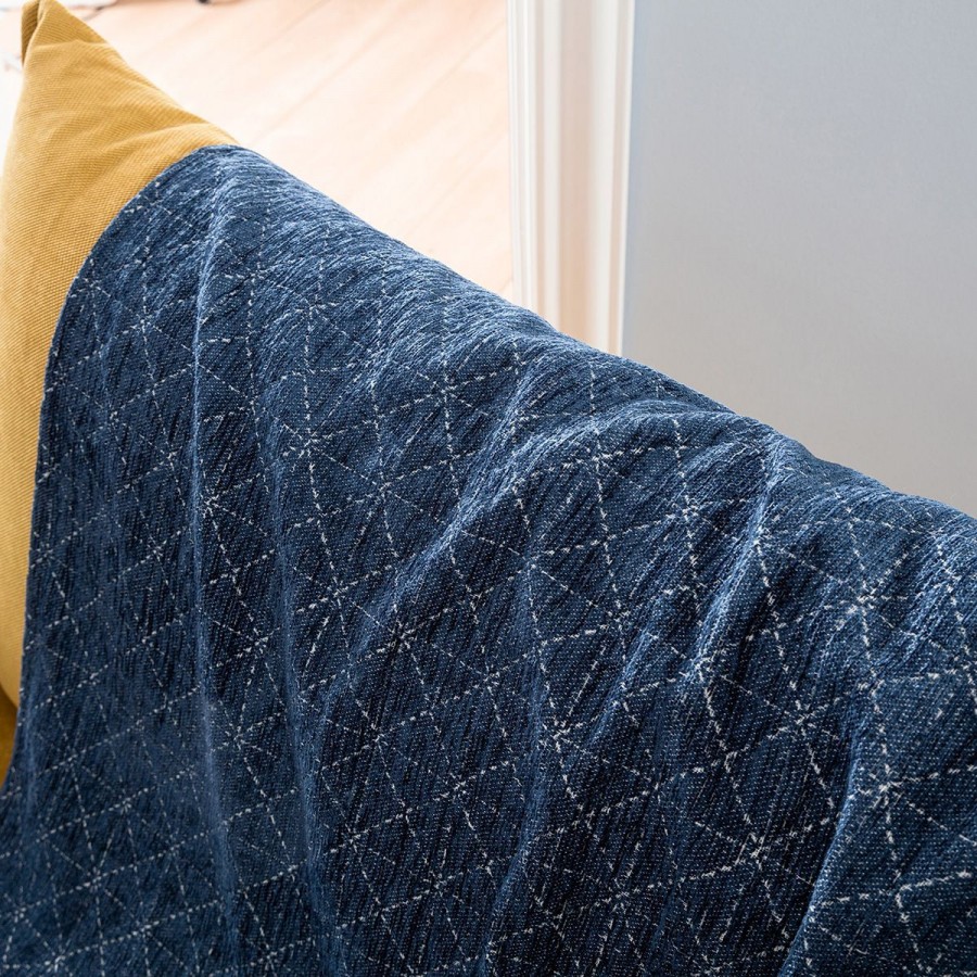 Ριχτάρι Διθέσιου Καναπέ Asteroid 944/01 180X250 Royal Blue Gofis Home Ριχτάρι Διθέσιου Καναπέ Asteroid 944/01 180X250 Royal Blue Gofis Home