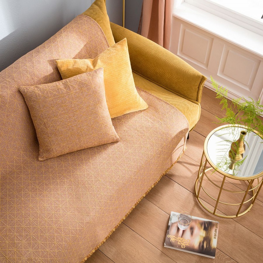 Ριχτάρι Διθέσιου Καναπέ Asteroid 944/10 180X250 Σταχύ κίτρινο Gofis Home Ριχτάρι Διθέσιου Καναπέ Asteroid 944/10 180X250 Σταχύ κίτρινο Gofis Home