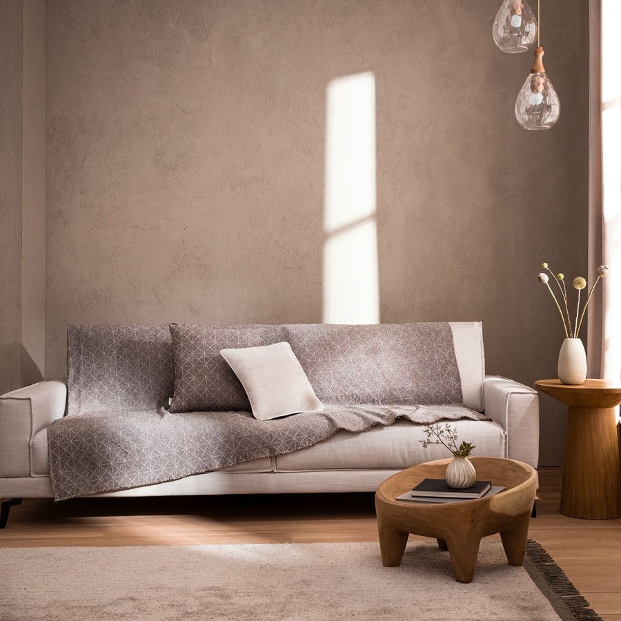 Ριχτάρι Διθέσιου Καναπέ Asteroid 944/13 180X250 Cocoa Brown Gofis Home