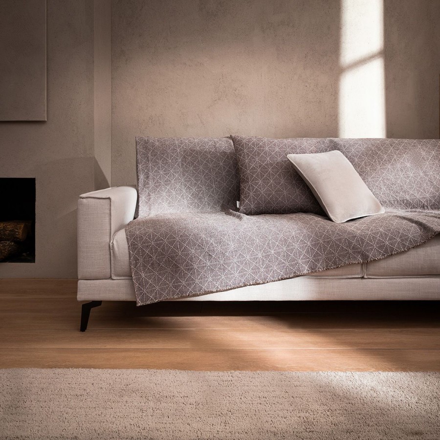 Ριχτάρι Διθέσιου Καναπέ Asteroid 944/13 180X250 Cocoa Brown Gofis Home