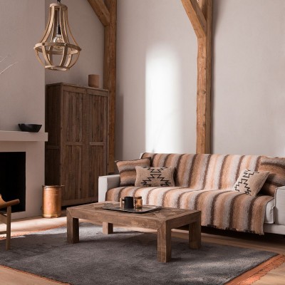 Ριχτάρι Διθέσιου Καναπέ Groovy 985/13 180X250 Καφέ Gofis Home