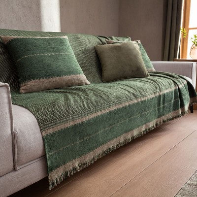 Ριχτάρι Διθέσιου Καναπέ Highlands 863/30 180X250 Pine Green Gofis Home