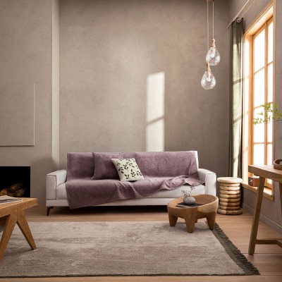 Ριχτάρι Διθέσιου Καναπέ Nimbus 447/20 180X250 Purple Bean Gofis Home Ριχτάρι Διθέσιου Καναπέ Nimbus 447/20 180X250 Purple Bean Gofis Home
