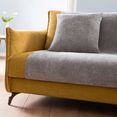 Ριχτάρι Διθέσιου Καναπέ Valley 421/14 180X250 Steel Grey Gofis Home Ριχτάρι Διθέσιου Καναπέ Valley 421/14 180X250 Steel Grey Gofis Home