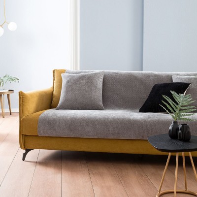 Ριχτάρι Διθέσιου Καναπέ Valley 421/14 180X250 Steel Grey Gofis Home Ριχτάρι Διθέσιου Καναπέ Valley 421/14 180X250 Steel Grey Gofis Home