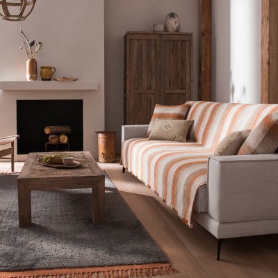 Ριχτάρι Πολυθρόνας Groovy 985/12 180X180 Κεραμιδί Gofis Home