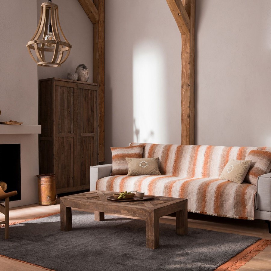 Ριχτάρι Πολυθρόνας Groovy 985/12 180X180 Κεραμιδί Gofis Home