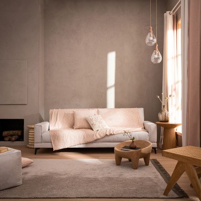 Ριχτάρι Πολυθρόνας Peacock 935/17 180X180 Σομόν Gofis Home