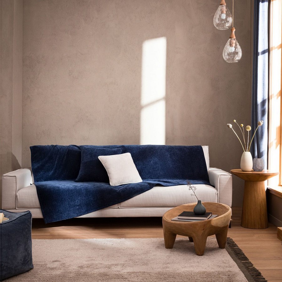 Ριχτάρι Πολυθρόνας Valley 421/09 180X180 Night Sky Blue Gofis Home