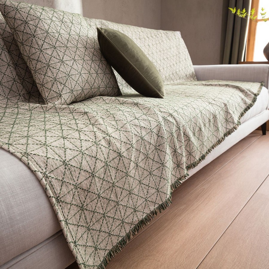 Ριχτάρι Τετραθέσιου Καναπέ Asteroid 944/30 180X350 Pine Green Gofis Home