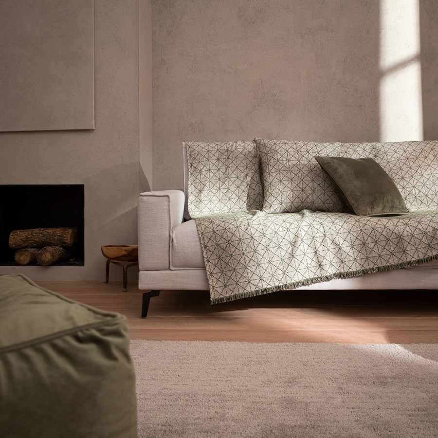 Ριχτάρι Τετραθέσιου Καναπέ Asteroid 944/30 180X350 Pine Green Gofis Home