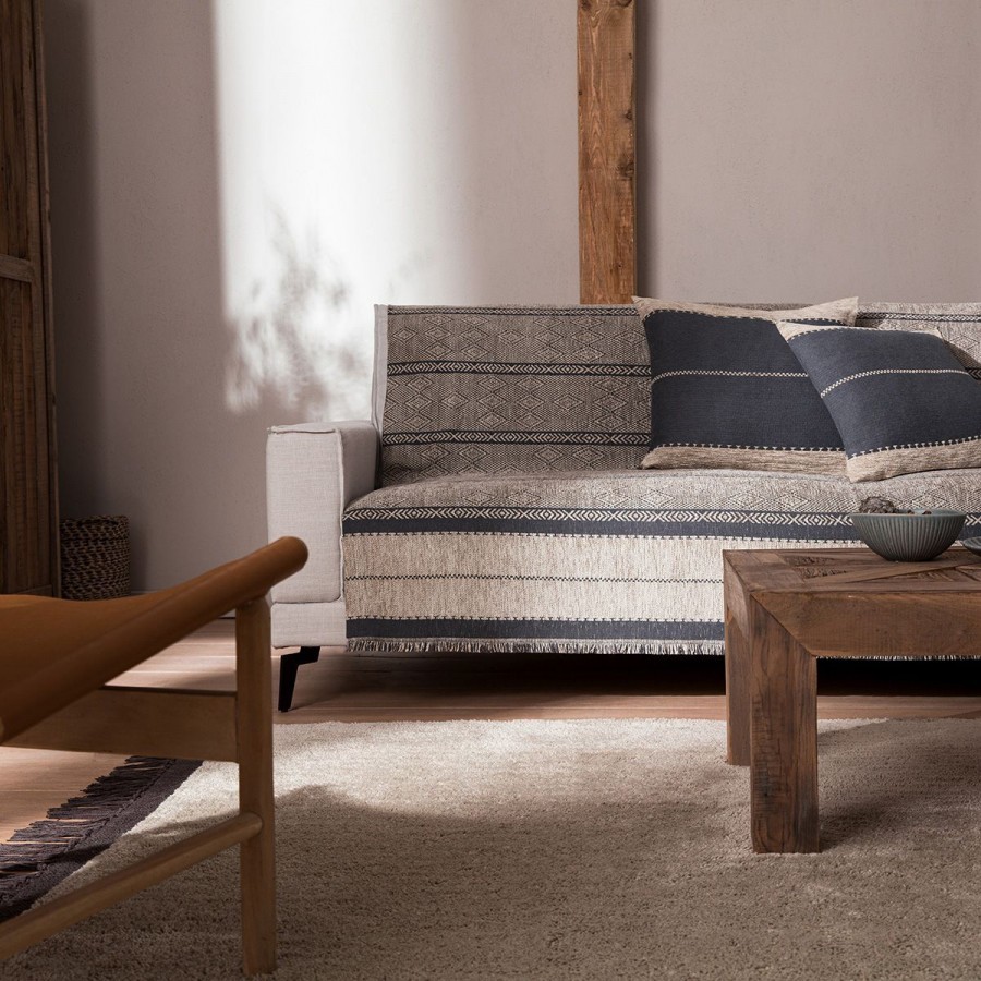 Ριχτάρι Τετραθέσιου Καναπέ Duncan 959/45 180X350 Elephant/Grey Gofis Home