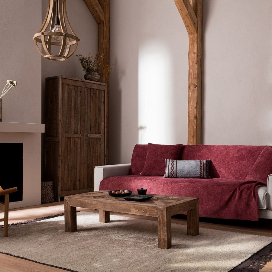 Ριχτάρι Τετραθέσιου Καναπέ Nimbus 447/02 180X350 Pomegranate Gofis Home Ριχτάρι Τετραθέσιου Καναπέ Nimbus 447/02 180X350 Pomegranate Gofis Home