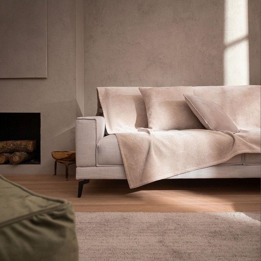 Ριχτάρι Τετραθέσιου Καναπέ Nimbus 447/06 180X350 Μπεζ Gofis Home