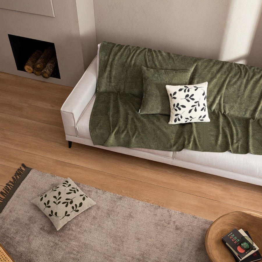 Ριχτάρι Τετραθέσιου Καναπέ Nimbus 447/07 180X350 Χακί Gofis Home Ριχτάρι Τετραθέσιου Καναπέ Nimbus 447/07 180X350 Χακί Gofis Home