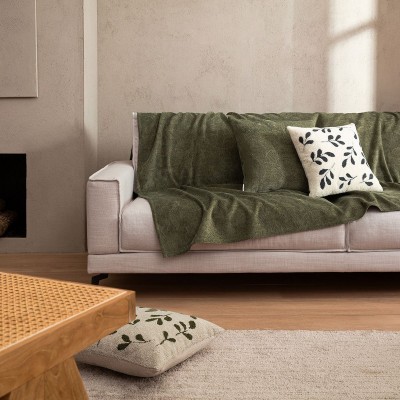 Ριχτάρι Τετραθέσιου Καναπέ Nimbus 447/07 180X350 Χακί Gofis Home Ριχτάρι Τετραθέσιου Καναπέ Nimbus 447/07 180X350 Χακί Gofis Home