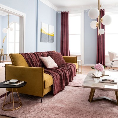 Ριχτάρι Τετραθέσιου Καναπέ Tendre 880/02 180X350 Cherry Gofis Home Ριχτάρι Τετραθέσιου Καναπέ Tendre 880/02 180X350 Cherry Gofis Home