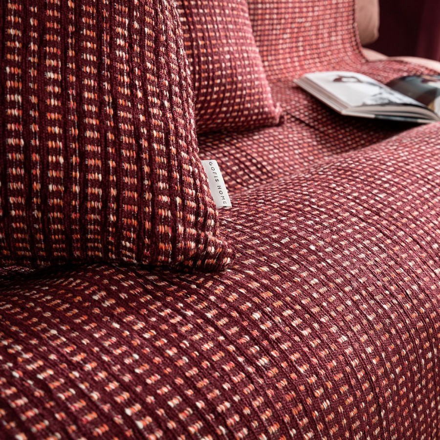 Ριχτάρι Τετραθέσιου Καναπέ Tendre 880/02 180X350 Cherry Gofis Home Ριχτάρι Τετραθέσιου Καναπέ Tendre 880/02 180X350 Cherry Gofis Home